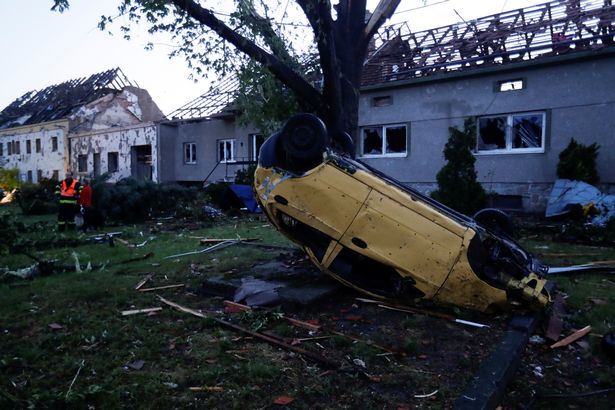 Cars were flipped and houses destroyed after the deadliest weather event in Europe so far this year