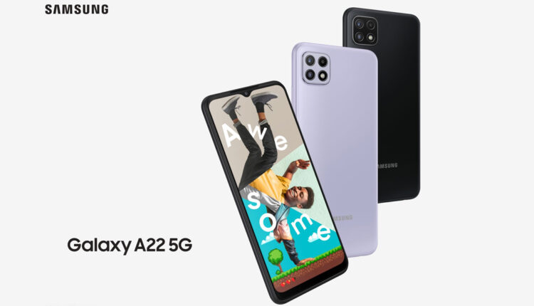 Samsung Galaxy A22 5G & Galaxy A22 4G Launched; Check Prices, Features & Specifications
