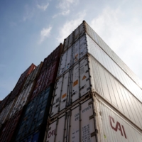 Shipping containers at Pusan Newport Terminal  | REUTERS