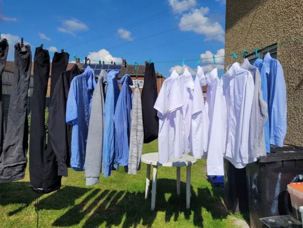 Woman's washing line hack doubles the amount you can dry