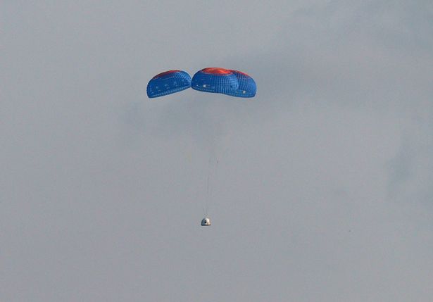 Blue Origin landing