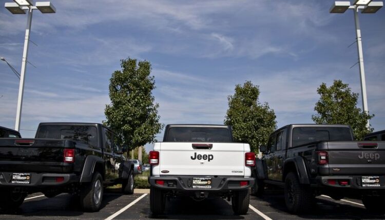 Jeep Gladiator output to be idled because of chip shortage