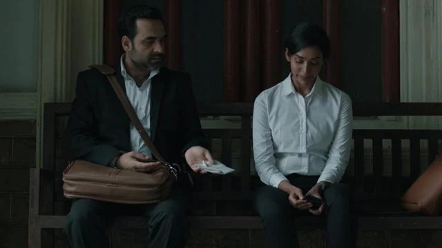 A still from the show Criminal Justice: Behind Closed Doors starring Pankaj Tripathi, Kirti Kulhari, Jisshu Sengupta, among others.