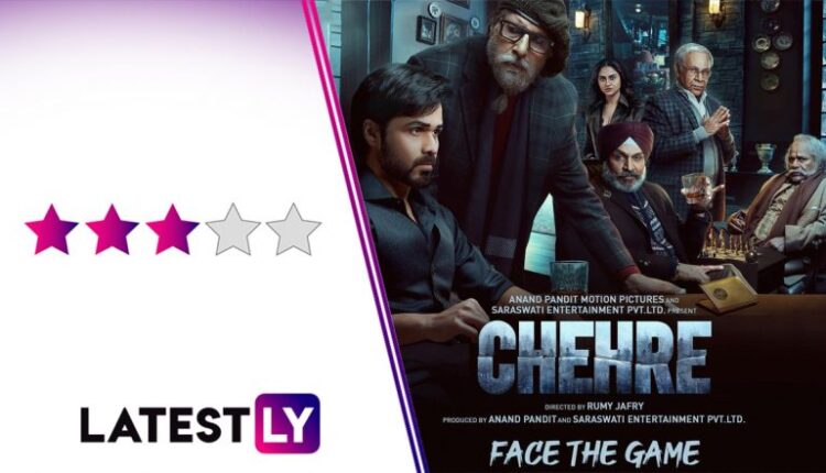 Chehre Movie Review: Amitabh Bachchan and Emraan Hashmi's Sincere Performances Save This Predictable, Preachy Thriller! (LatestLY Exclusive)