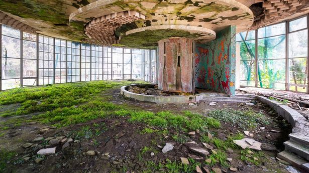 An abandoned bar in the forgotten republic of Abkhazia