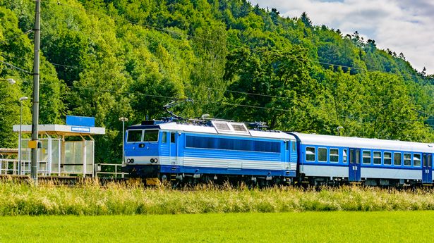 A train is seen in the Czech Republic