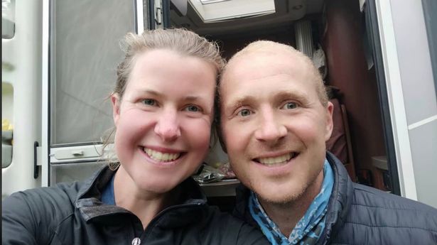 Missing hiker Esther Dingley with boyfriend Dan Colegate