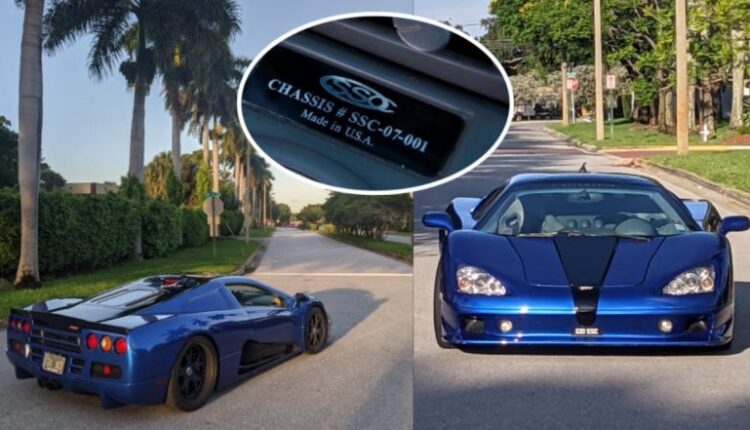 Going for Auction at Mecum Auctions in Monterey California the Guinness Book of Records Fastest Production Car in 2007