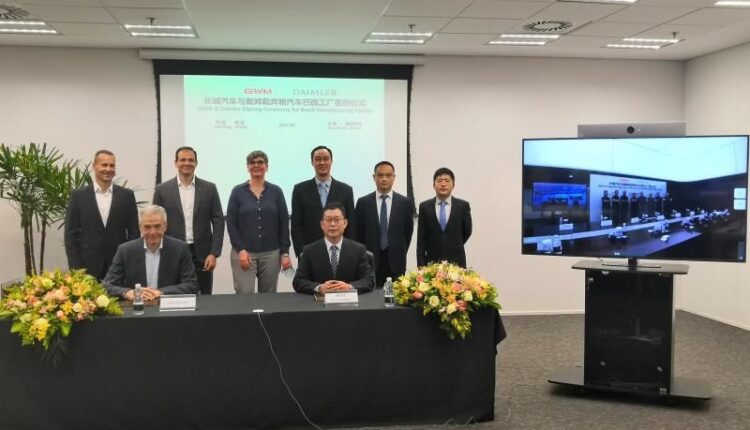 Great Wall inks deal to acquire Daimler’s Brazilian plant
