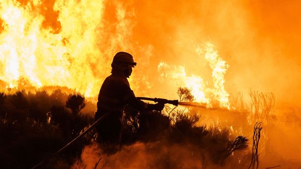 Spain saw its highest temperature on record on Saturday as a heatwave on the Iberian peninsula drove the mercury to 47.4C