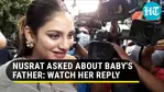 Who is Nusrat Jahan's baby's father? Actor-MP answers at first public event after childbirth