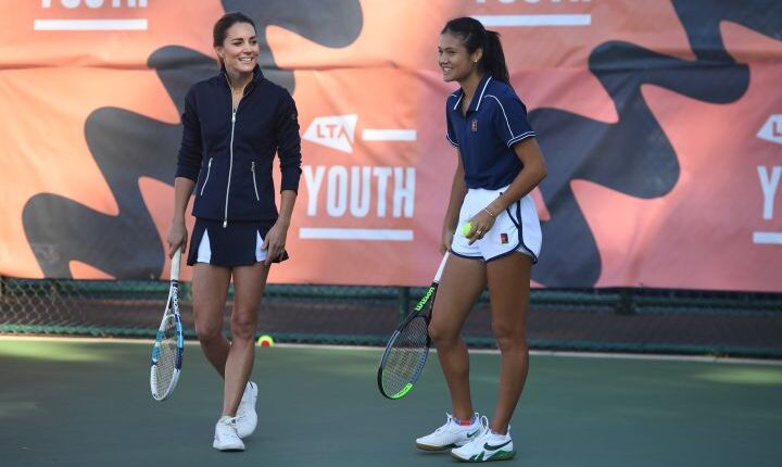 Kate Middleton Meets Teen Tennis Sensation Emma Raducanu, Pair Take To The Court For A Game