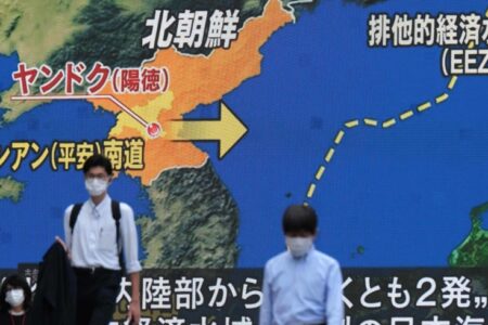 North Korea launches apparent ballistic missile into Sea of Japan