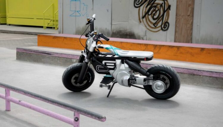 BMW CE 02 Concept Mini Electric Bike Unveiled