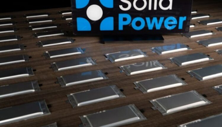 Ford-backed Solid Power expands factory to boost cell production