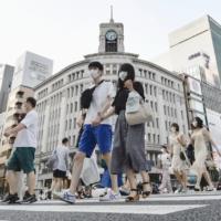 The upward revised gross domestic product figures for the April-June quarter confirm that Japan avoided falling back into recession despite returning to a state of emergency and had greater momentum before the latest wave of infections and activity restrictions. | KYODO