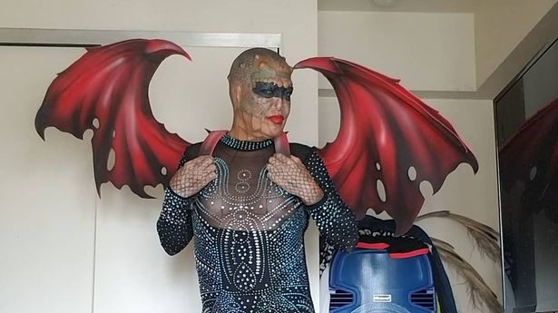 Tiamat Legion Medusa, 60, from Texas, US, has spent more than £61,000 on modification surgeries