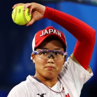 Miu Goto recorded 22 strikeouts without allowing a run in 10⅔ innings during the 2021 Summer Olympics. | REUTERS