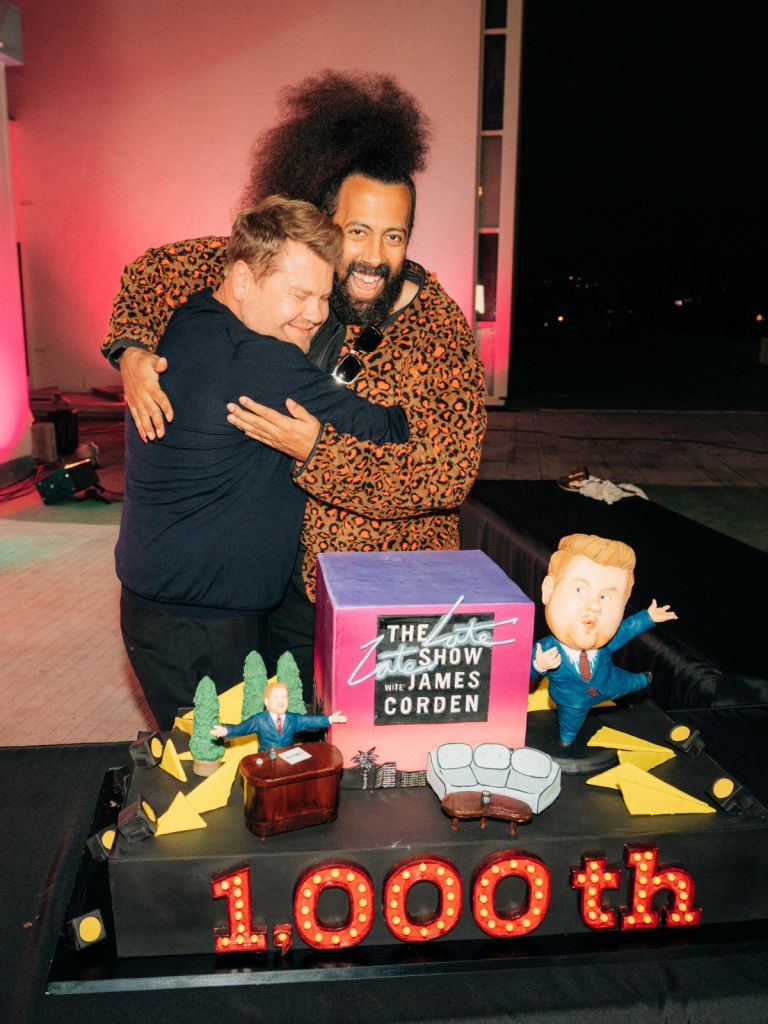 James Corden, Reggie Watts. Photo: Terence Patrick ©2021 CBS