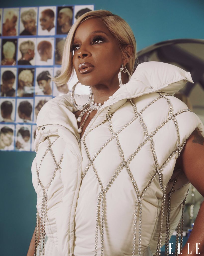 Mary J. Blige for Elle Magazine- Photo: Adrienne Raquel