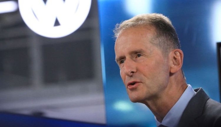 VW CEO Herbert Diess perfoming job duties under quarantine after testing positive for COVID-19