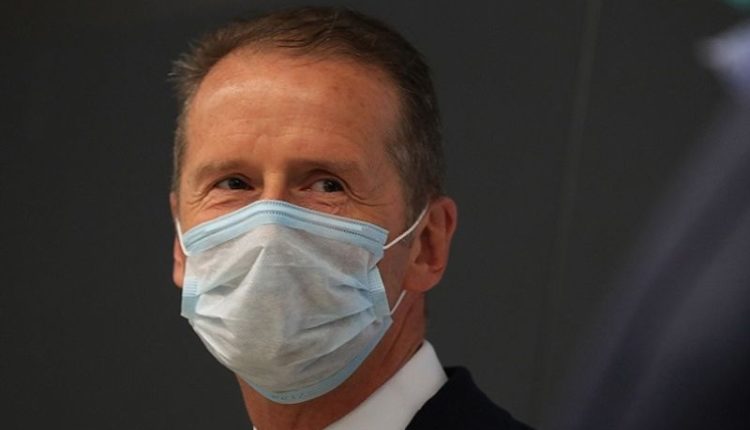 VW CEO Herbert Diess tests positive for COVID-19, under quarantine