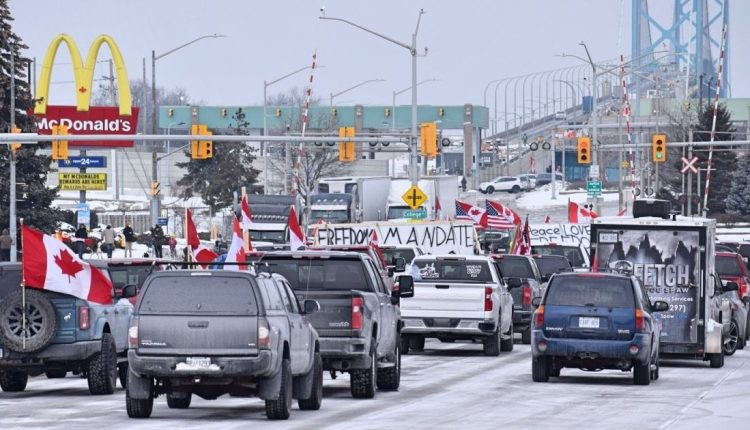 'Almost no one is making parts' in Canada as Ambassador Bridge blockade cripples suppliers