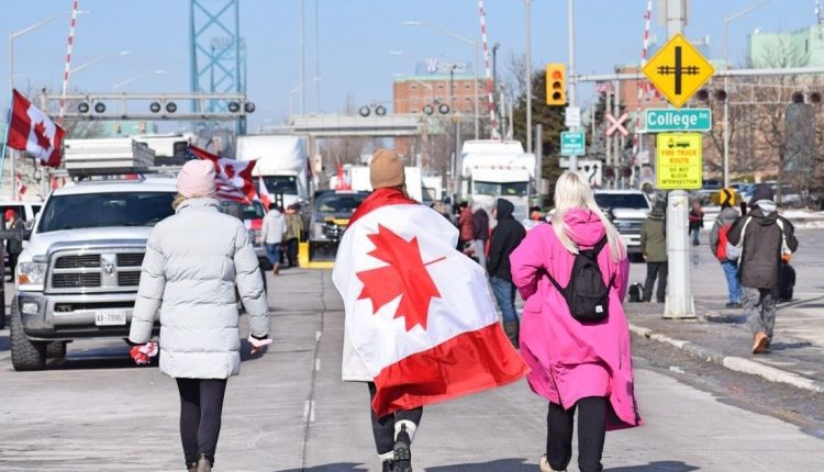 Ambassador Bridge blockade leads to production cuts, delayed deliveries