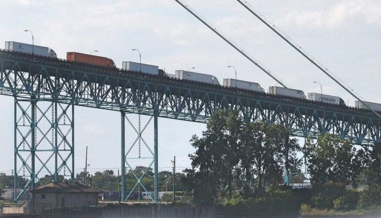 Auto industry calls for beefed up border after costly blockade Ambassador Bridge