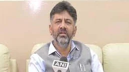 Karnataka Congress President DK Shivakumar. (ANI Image)