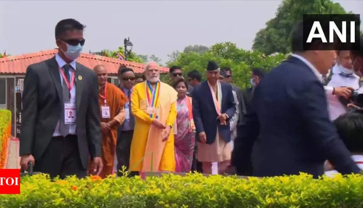 PM Modi offers prayers at Maya Devi Temple in Lumbini | India News