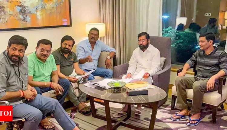 Don't believe rumours of ministerial posts, says rebel Shiv Sena leader Eknath Shinde: Key developments | India News
