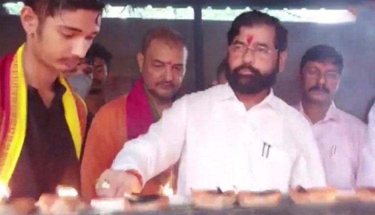 Eknath Shinde Offers Prayers at Kamakhya Temple in Guwahati, Says 'Will Go to Mumbai Tomorrow for the Floor Test'