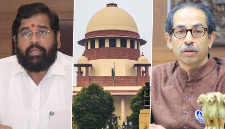 Maharashtra Political Crisis Live Updates: Supreme Court To Hear Eknath Shinde's Plea Against Disqualification of Rebel MLAs; Abhishek Manu Singhvi Says, 'Happy To Appear for Uddhav Thackeray and Its Office Bearers'