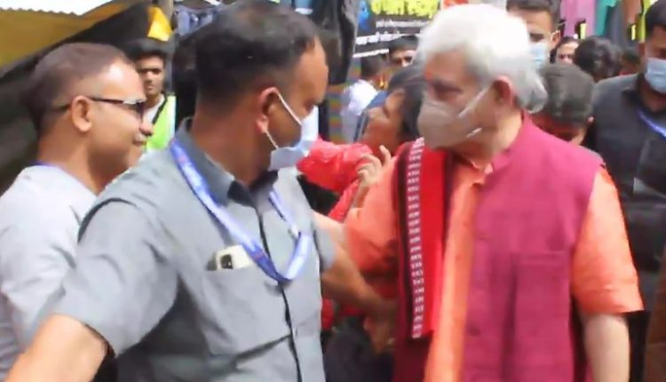 Amarnath Cloudburst: Jammu & Kashmir LG Manoj Sinha Visits Pahalgam Base Camp