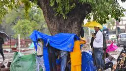 Delhi recorded trace rainfall on Wednesday between 8:30am and 5:30pm (PTI)