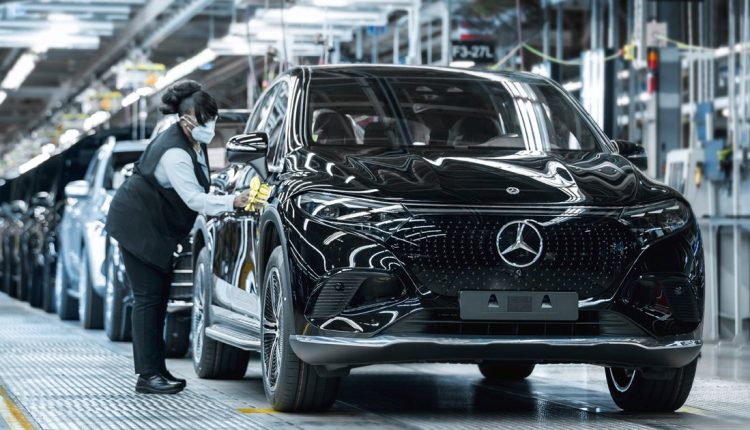Mercedes EV production launches in Alabama