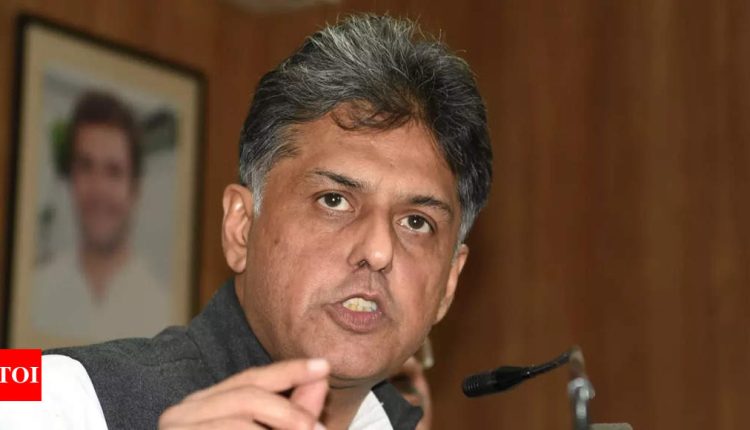 ‘Crack’ seems to have appeared between India & Congress: Tewari | India News