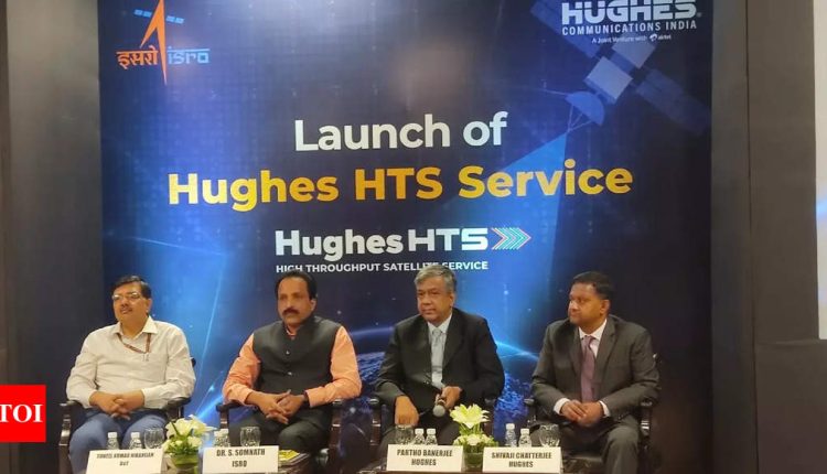 Hughes ties up with Isro to launch India's first high-throughput sat broadband service | India News
