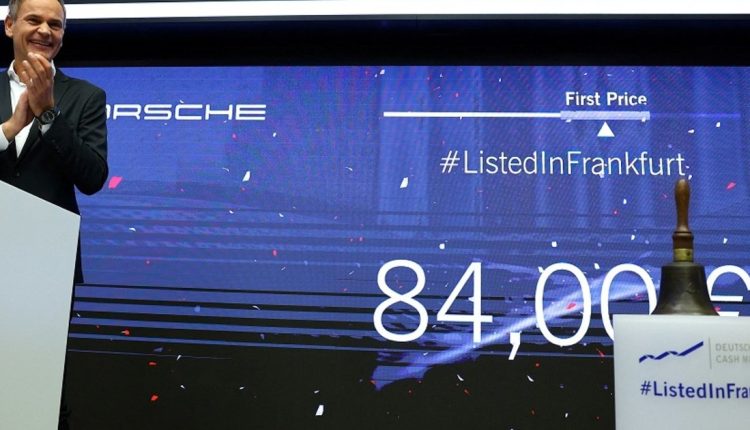 Porsche makes robust trading debut in landmark IPO