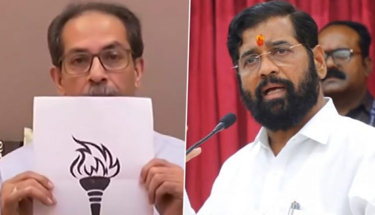 Andheri East By-Election 2022: Uddhav Thackeray's Sena Gets New Name and Symbol, Eknath Shinde Faction Asked To Submit Fresh Signs by Tomorrow