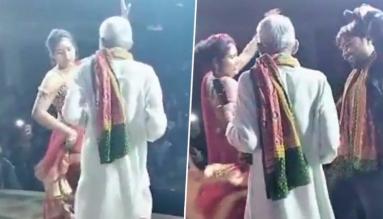 Video of Former JDU MLA Shyam Bahadur Singh ‘Dancing’ With Woman Performer Goes Viral