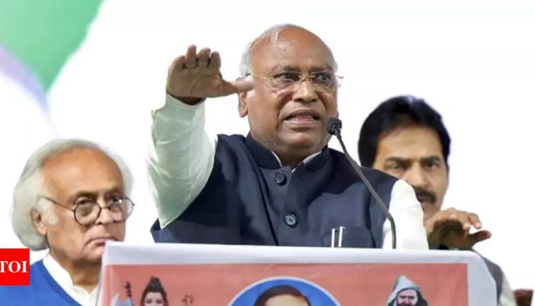 Congress on mission to safeguard Constitutional morality through Bharat Jodo Yatra: Mallikarjun Kharge | India News