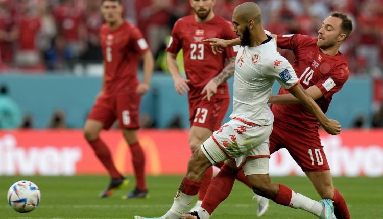Denmark vs Tunisia Live Score FIFA World Cup 2022: DEN build after slow start, TUN keep up the intensity