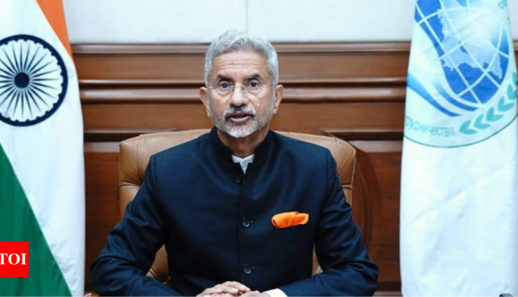 EAM Jaishankar pitches for better connectivity in SCO region | India News