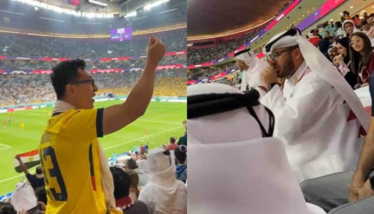Ecuador fan's controversial act leaves Qatar supporter fuming in FIFA WC opener | Football News