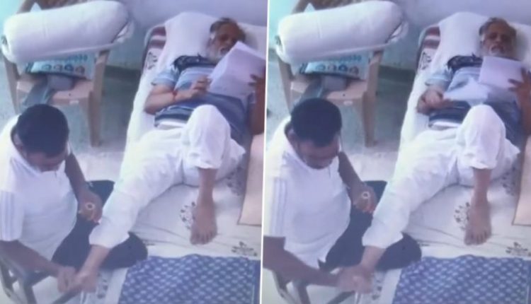 Satyendar Jain Gets VIP Treatment Inside Tihar Jail in Delhi, CCTV Videos, Shared by BJP and Congress, Show AAP Minister Getting Massages in Prison