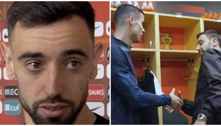Watch: Bruno Fernandes opens up on viral dressing room video with Ronaldo | Football News