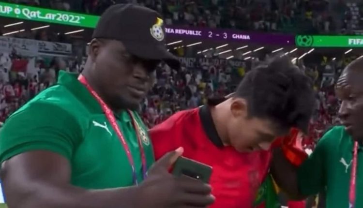Watch: Ghana coach embarrasses himself, takes selfie with sobbing Son Heung-min | Football News