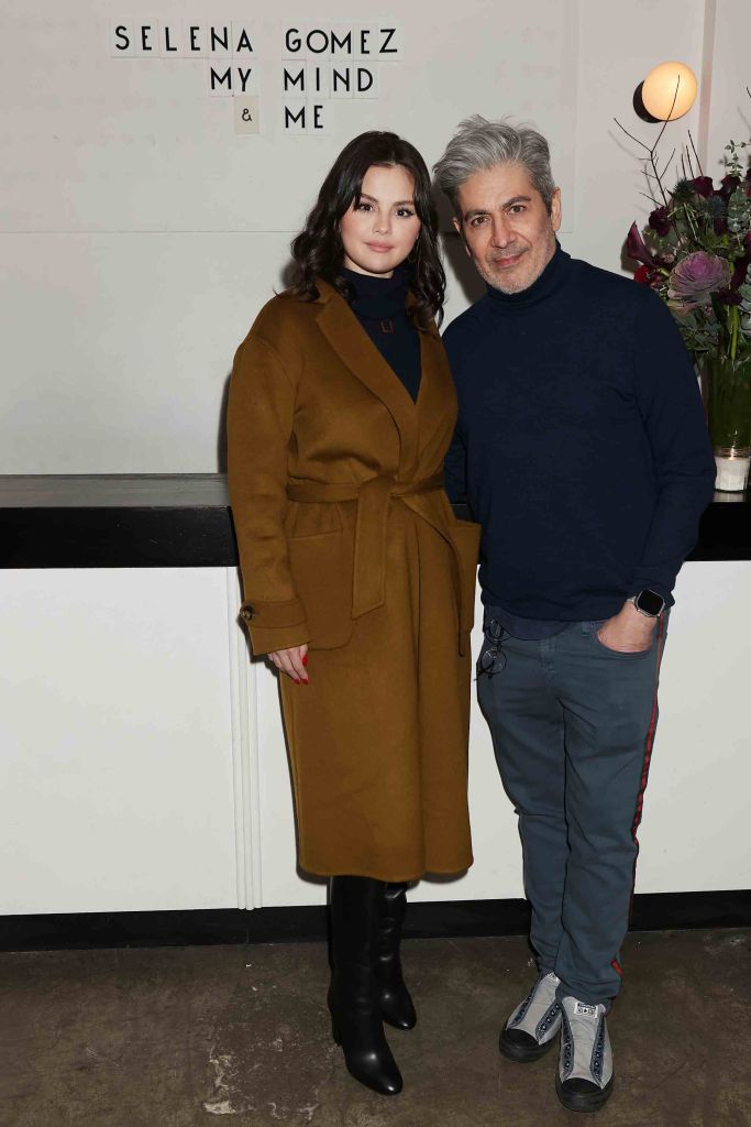 Selena Gomez and Alek Keshishian attend the FYC screening and Q&A of the Apple Original Films “Selena Gomez: My Mind & Me” in New York.